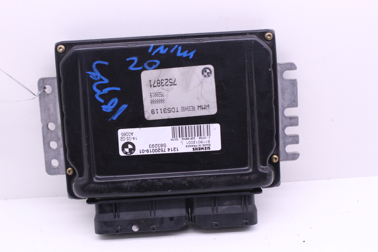 2002-2004 Mini Cooper S 1.6 Engine Computer Module ECU ECM DME OEM