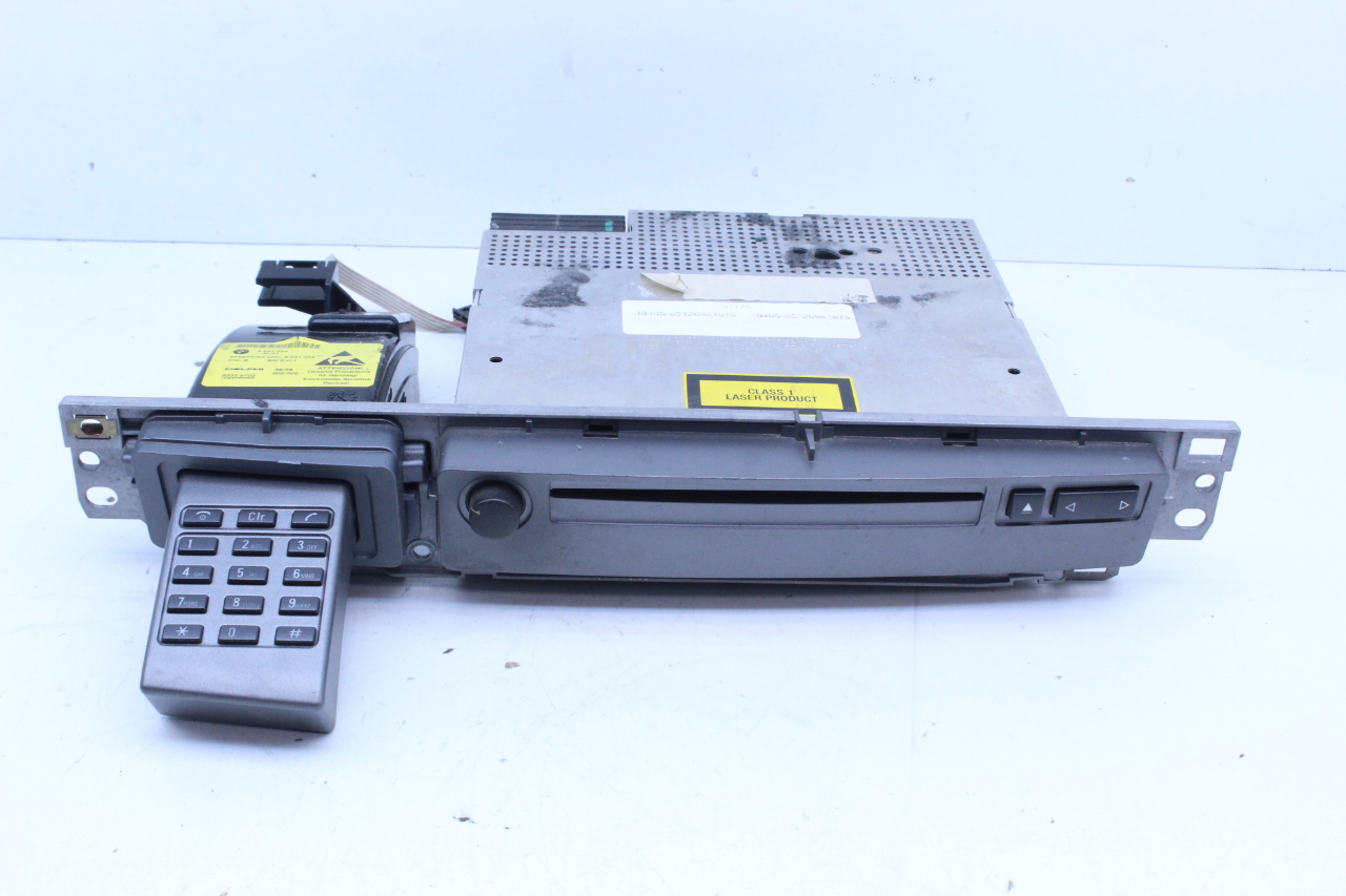 2003-2005 BMW 745i 760i AM FM Radio CD Player with Phone Pad 65126941676 OEM