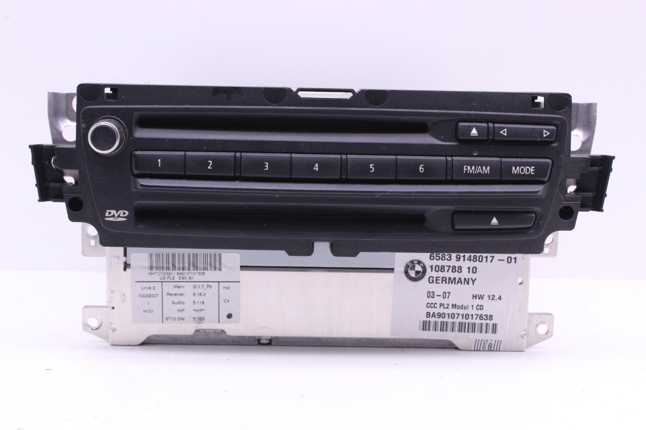 2008 BMW 323i 328i 335i M3 AM FM CD Navigation Player 65839148017 OEM