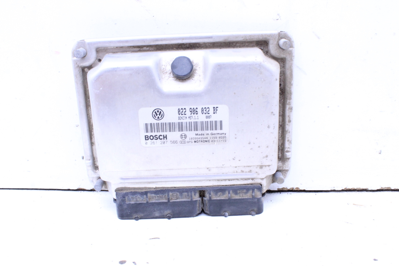 2004 Volkswagen Touareg V6 3.2 Engine Computer Module ECU ECM DME BAA 022906032bf 18507-022906032bf
