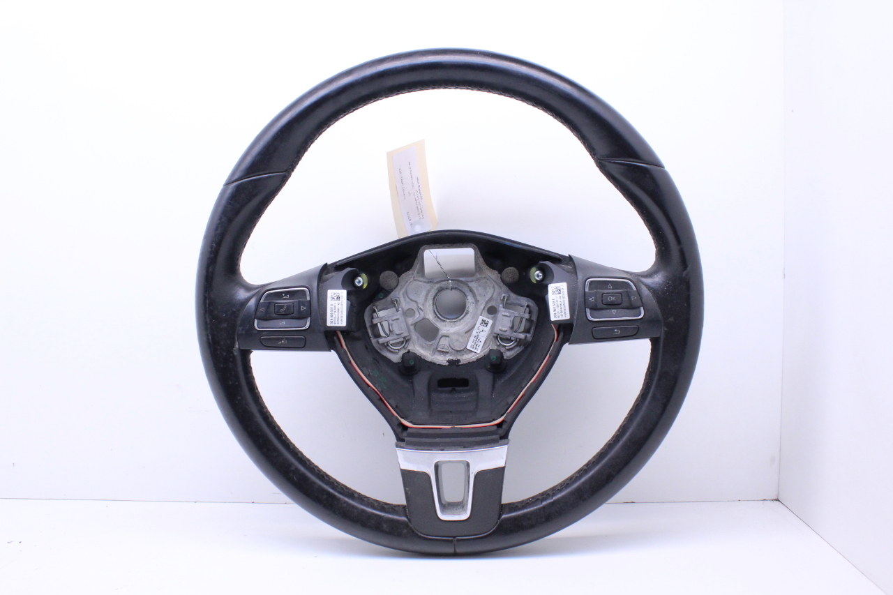 2009-2011 Volkswagen CC 3 Spoke Leather Steering Wheel