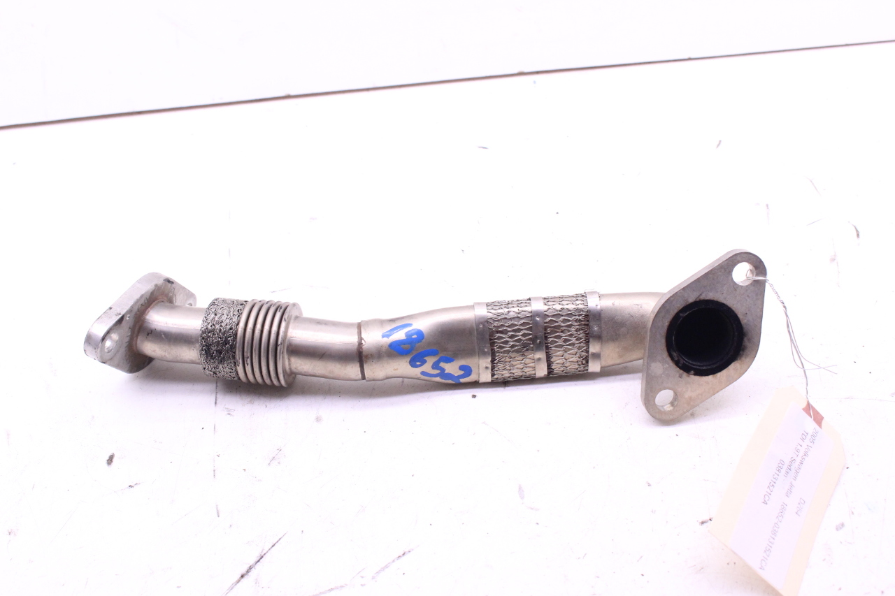 2005 Volkswagen Jetta TDI Upper EGR Cooler Pipe 038131521CA