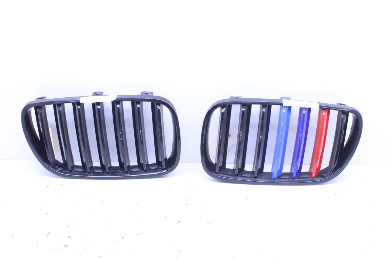 2007-2010 BMW X3 Bumper Grille Pair Set Right Left OEM