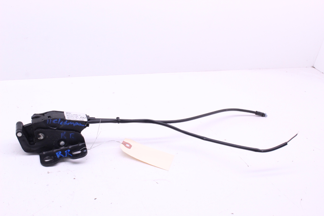 2009-2011 Mini Clubman S Rear Right Door Lock Latch Actuator 51227167491 OEM