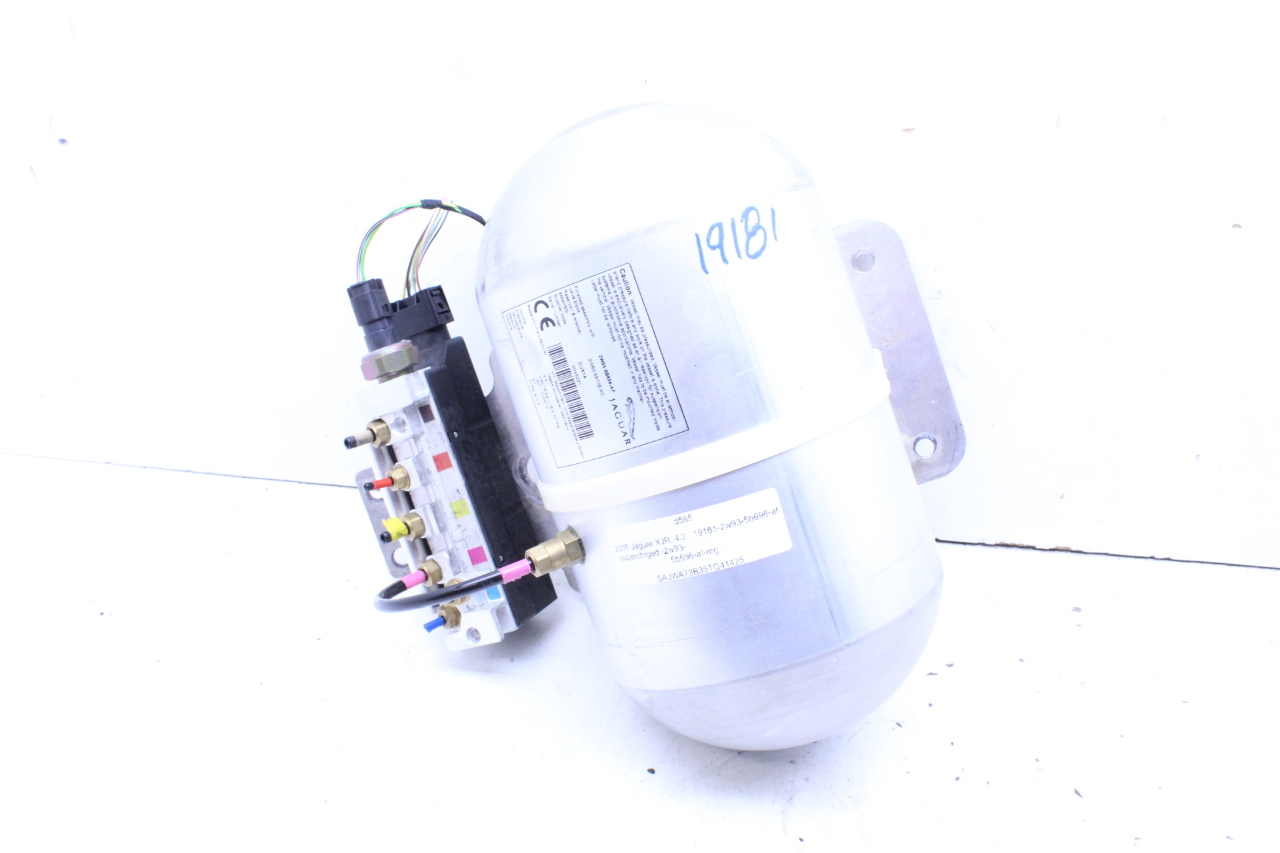 2005 2006 Jaguar XJR XJ8 Air Ride Suspension Canister - 2W93-5B696-AF OEM