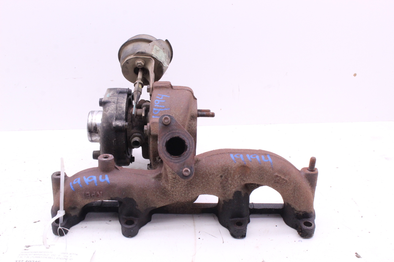 2001 2003 2004 Volkswagen Jetta Golf Beetle Turbocharger 1.9 TDI 038253019C