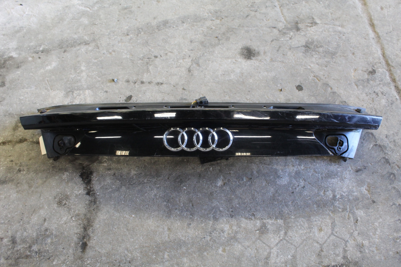 2012-2018 Audi A7 Rear Trunk Lid Spoiler Mount Assembly - 4G8827086H OEM