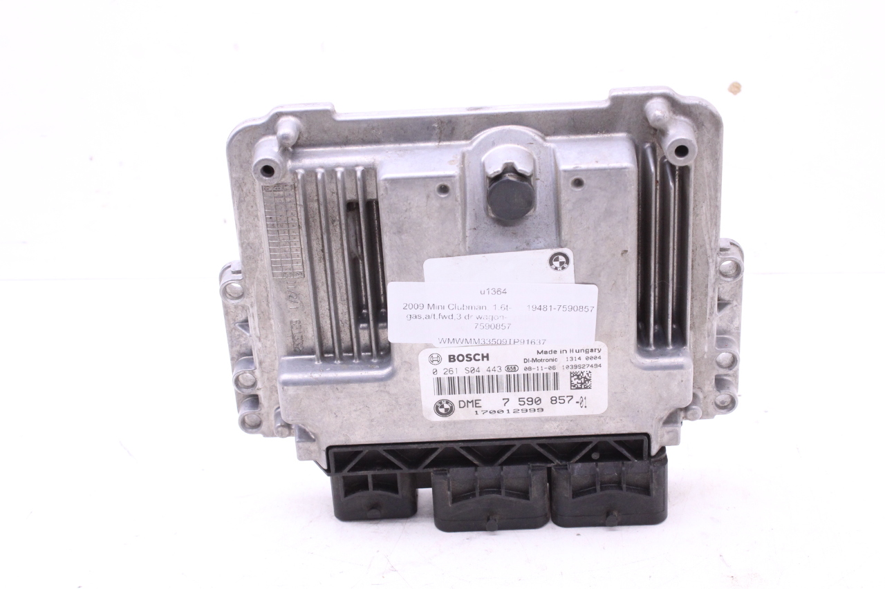 2009-2012 Mini Cooper Clubman 1.6 Engine Computer Module ECU ECM DME 12147590857 OEM