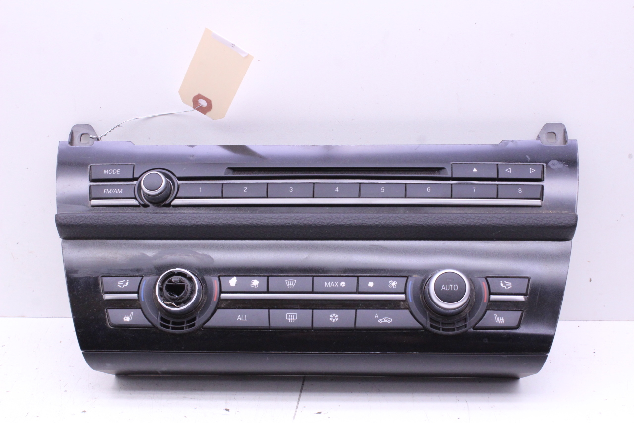 2011 BMW 528i 535i 550i Radio Stereo Tuner Climate Temperature Control Panel 9241241 OEM