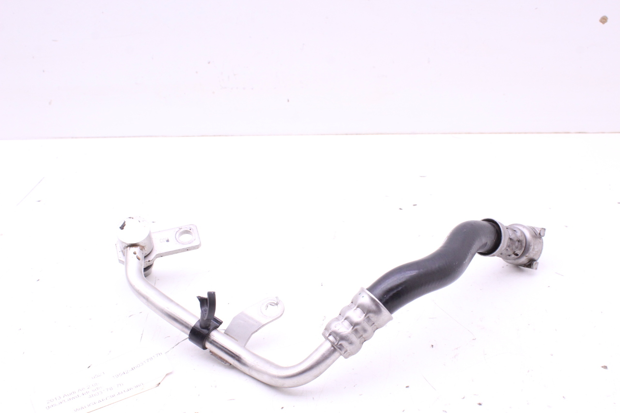 2012 2013 Audi A6 A8 S8 Transmission Oil Cooler Return Line 4H0317817H OEM 19542-4h0317817h