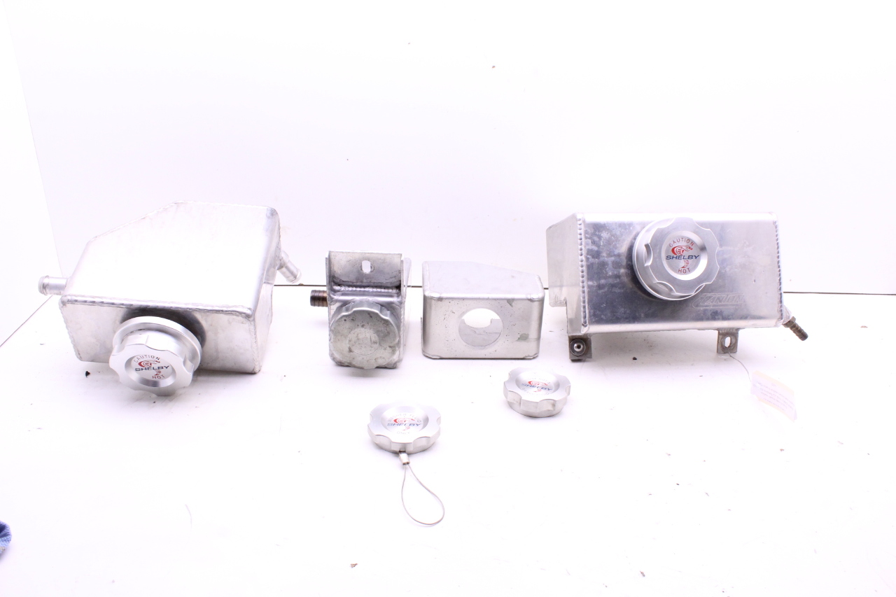 2007-2010 Mustang GT 500 Aluminum Radiator Overflow Canton Expansion Tank Set