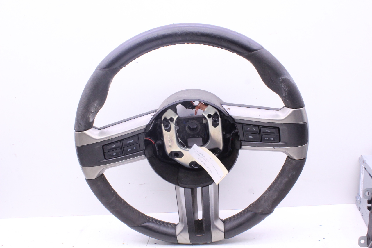 2010 2011 2012 Ford Mustang GT 500 Steering Wheel Worn OEM