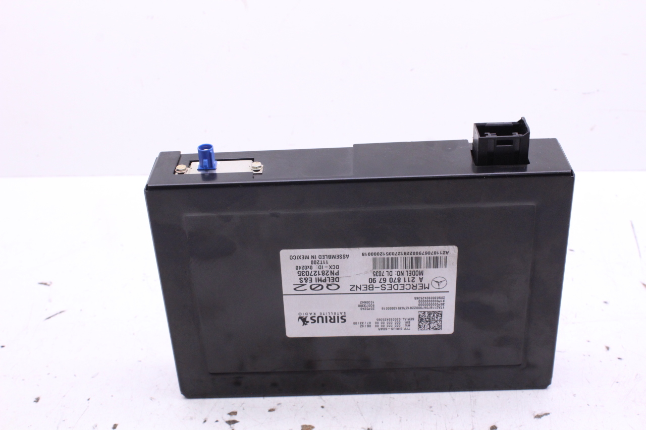 2008 Mercedes Benz E63 Sirius Satellite Control Module A2118706790 OEM