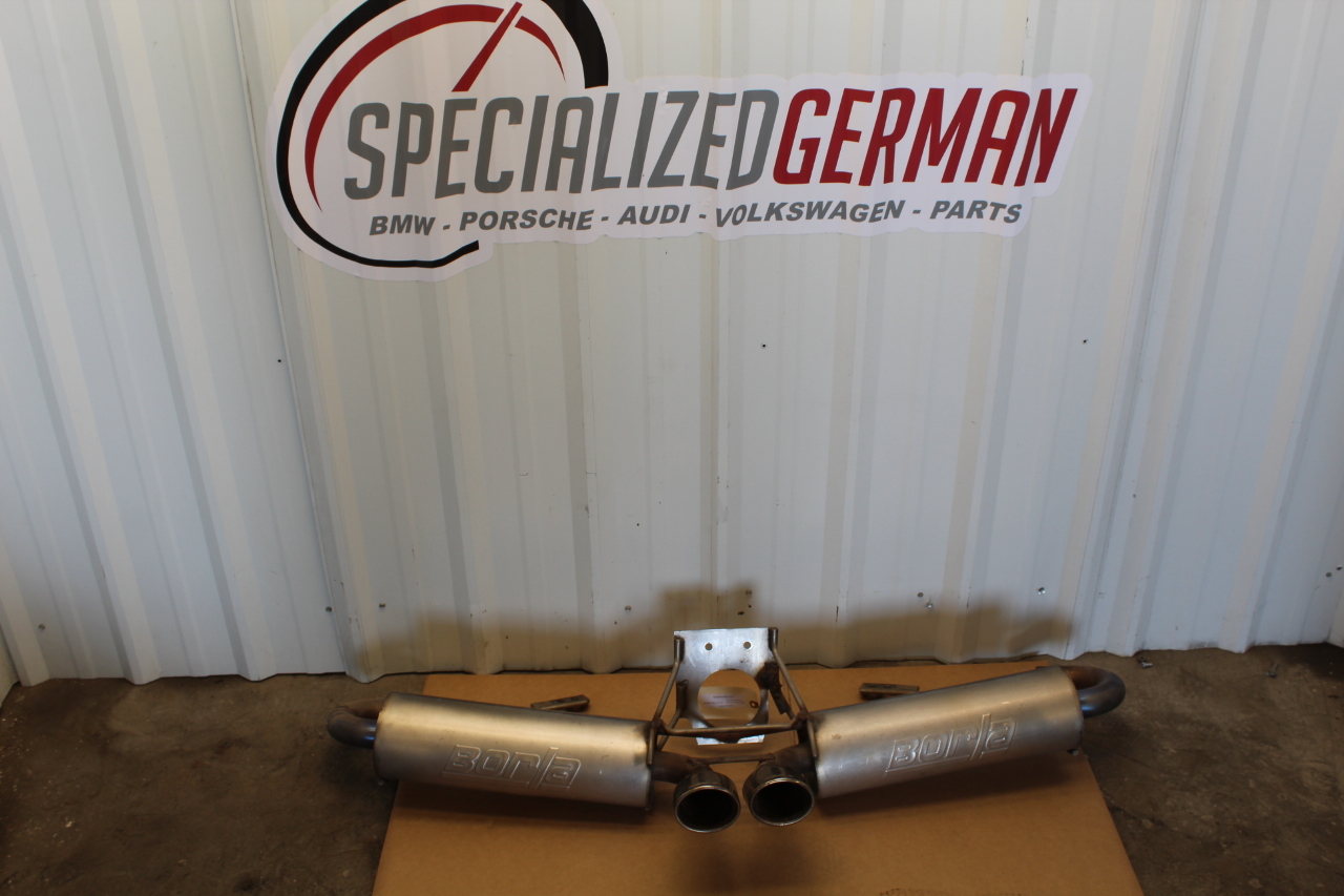 2002 Porsche Boxster 986 Borla Exhaust Assembly Has Dent Stock#20126
