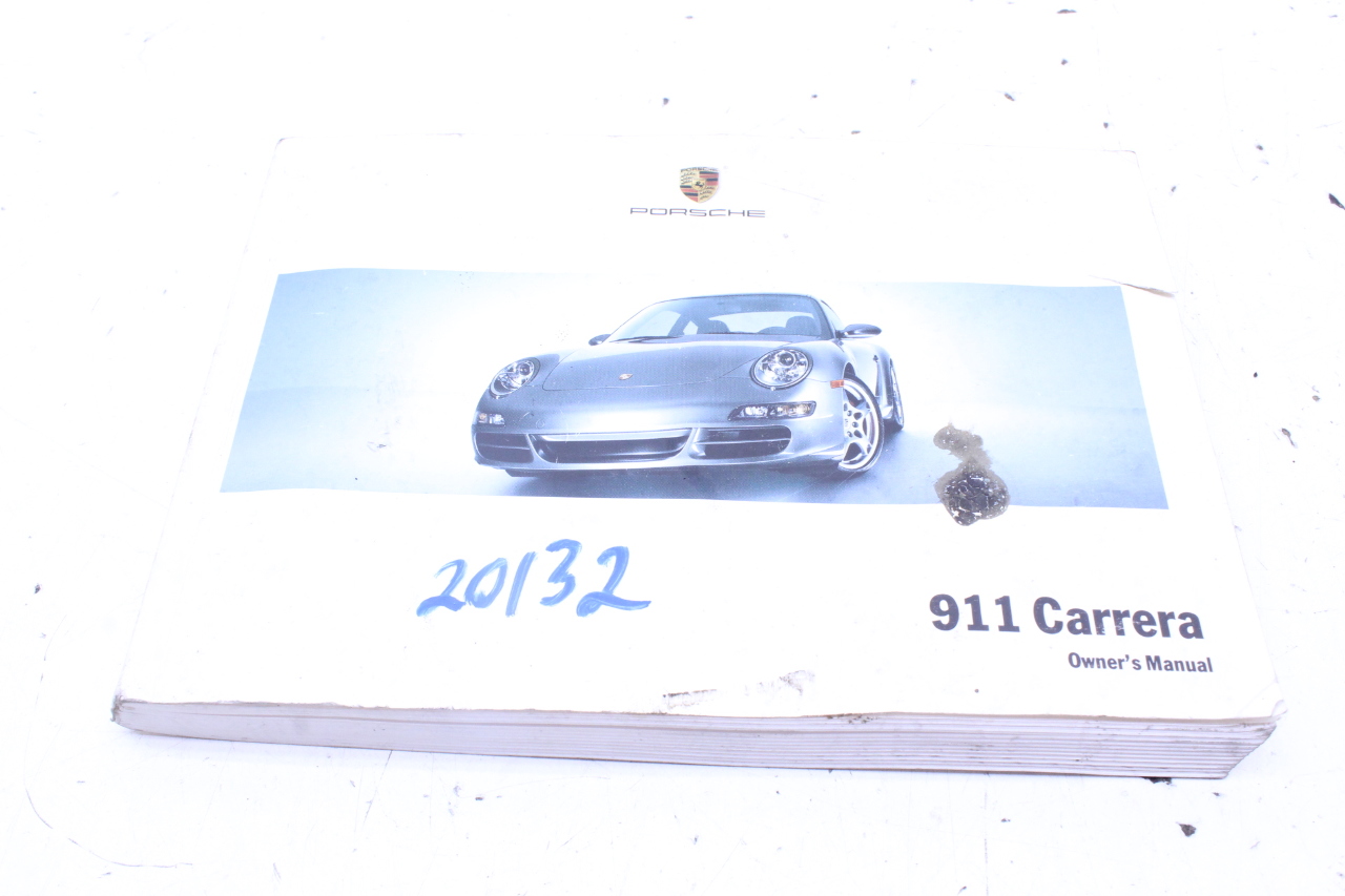 2007 Porsche 911 997 Owner Manual Case