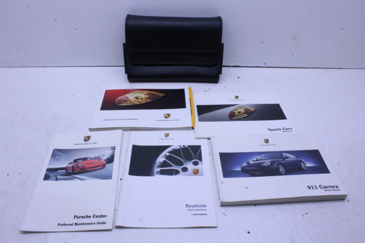 2004 Porsche 911 996 Owners Manual Case