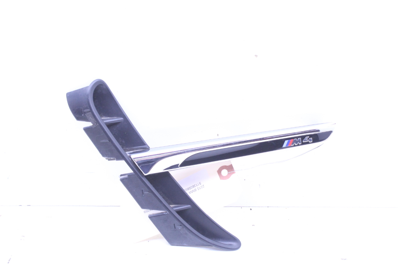 2015 BMW M4 F82 Front Left Driver Vent Trim 51138056059 OEM