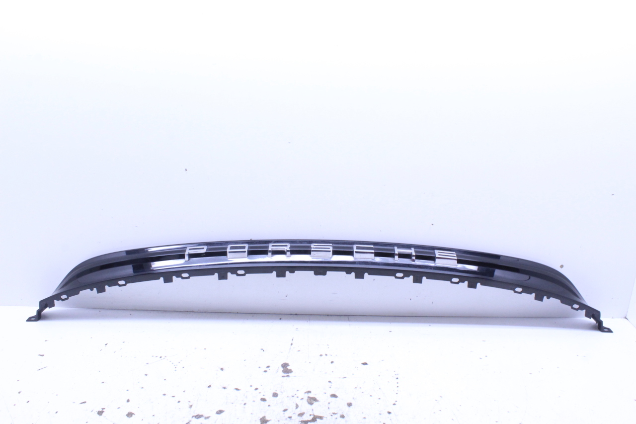 2017 2018 Porsche Cayman S 718 Rear Bumper Trim Logo Moulding 718807659 OEM