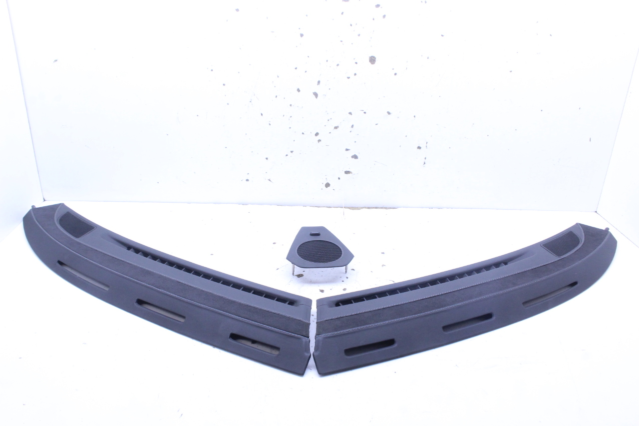 2005 2006 2007 2008 Porsche 911 997 Windshield Defroster dash Trim Set Leather Alcantra OEM