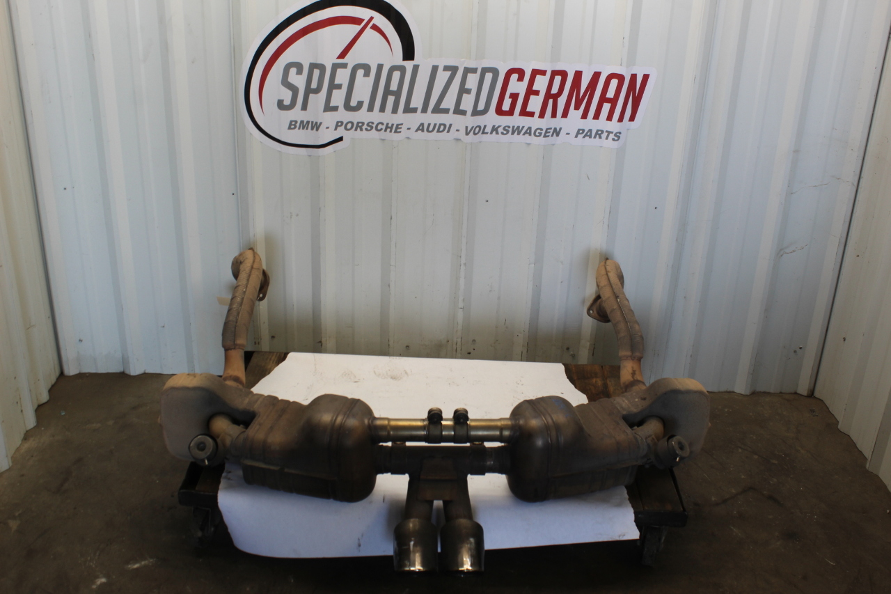 2013 2014 2015 2016 Porsche Boxster Cayman 981 Sport Exhaust Muffler Valved OEM