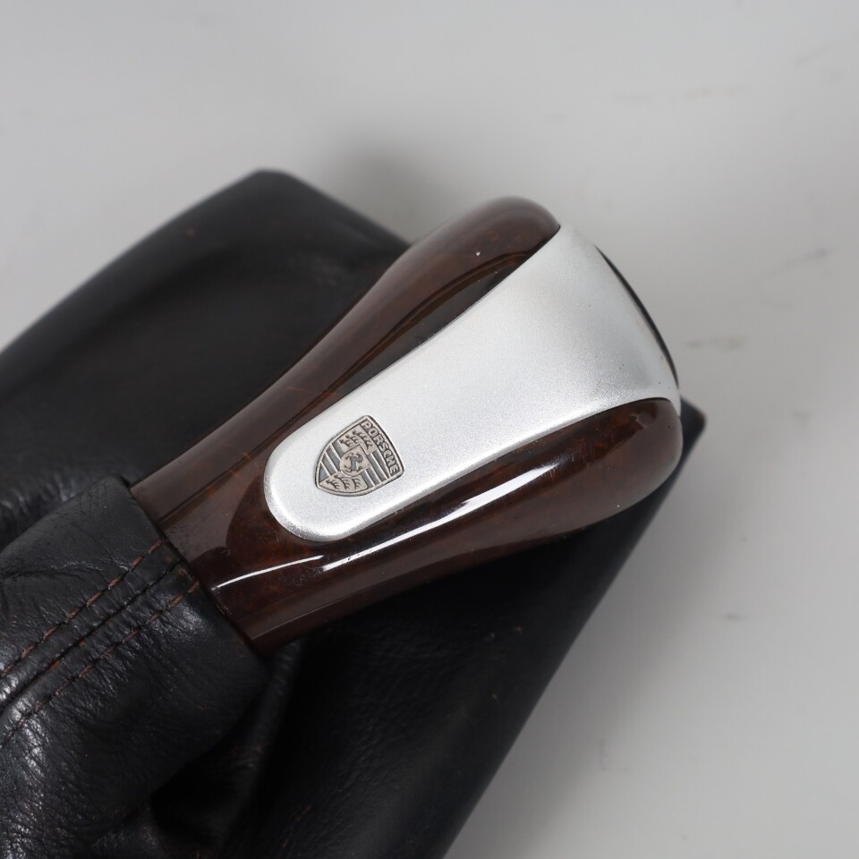 2000-2004 Porsche 911 Boxster 6 Speed Shift Knob Wood 99655265501 OEM Used