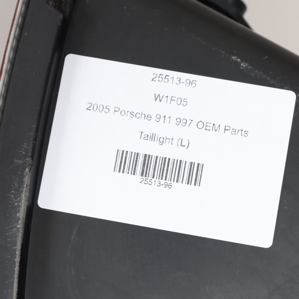 2005-2008 Porsche 911 997 Left Tail Light OEM 99763140501