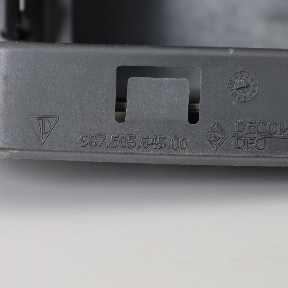 2005-2008 Porsche Boxster Cayman 987 Rear Bumper Guard Set Meteor Grey OEM