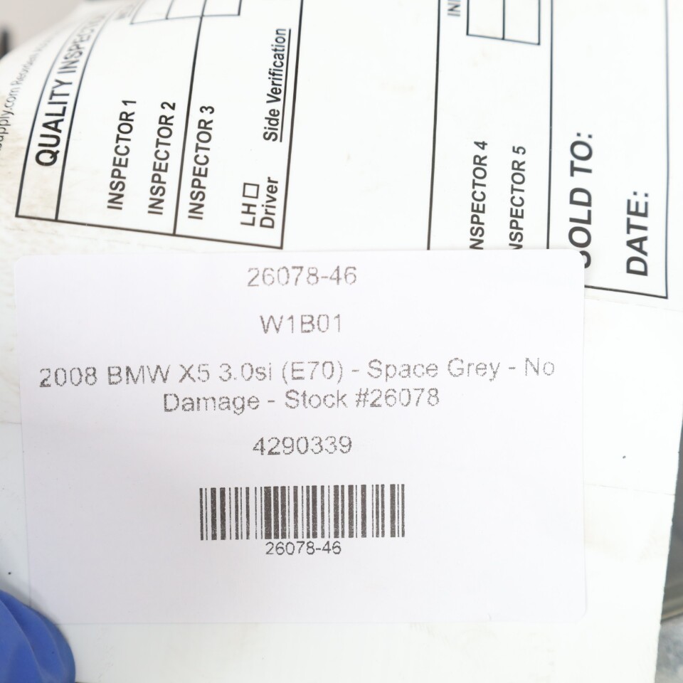 2007-2011 BMW X5 E70 Left Xenon Headlight HID 63117223749 OEM