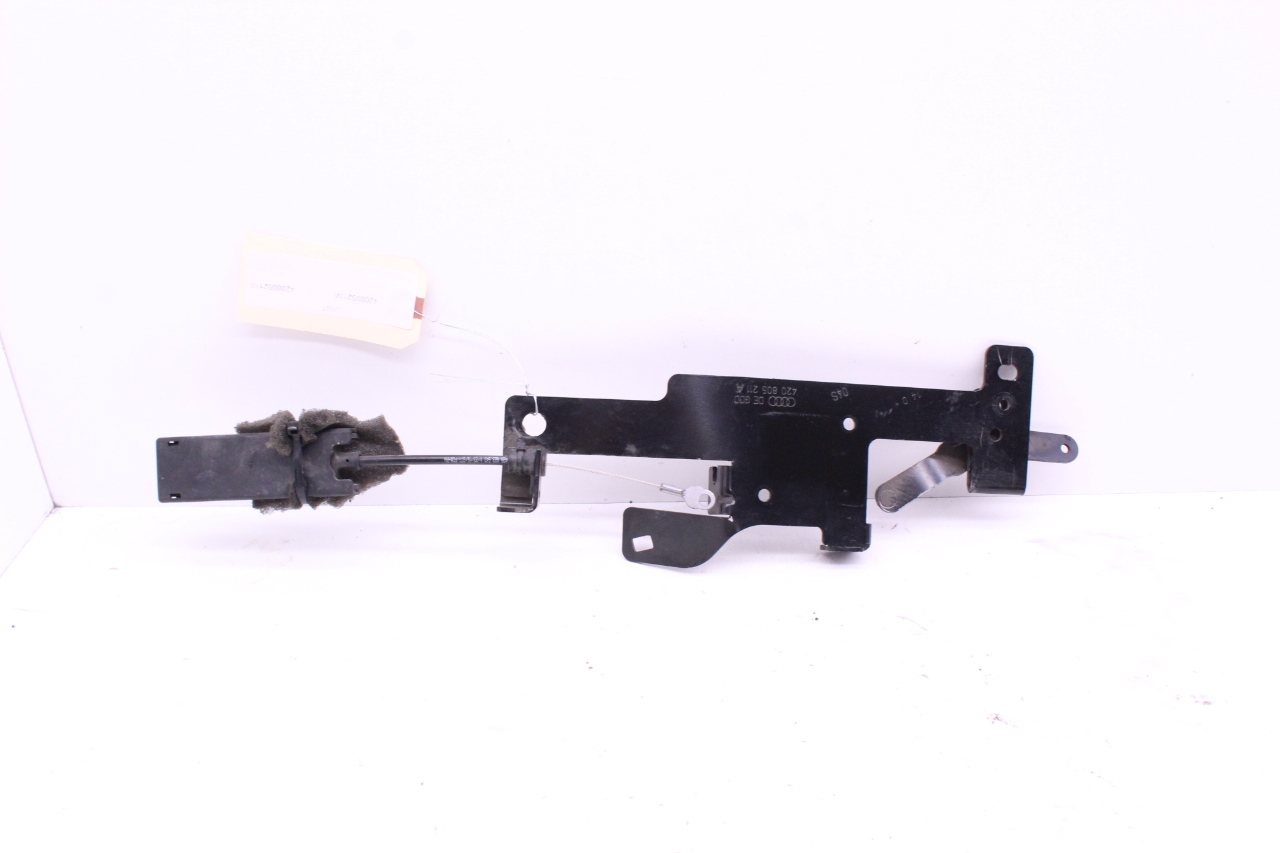 2011 Audi R8 Hood Latch Cable Retaining Plate Actuator Emergency Release 420805211A OEM