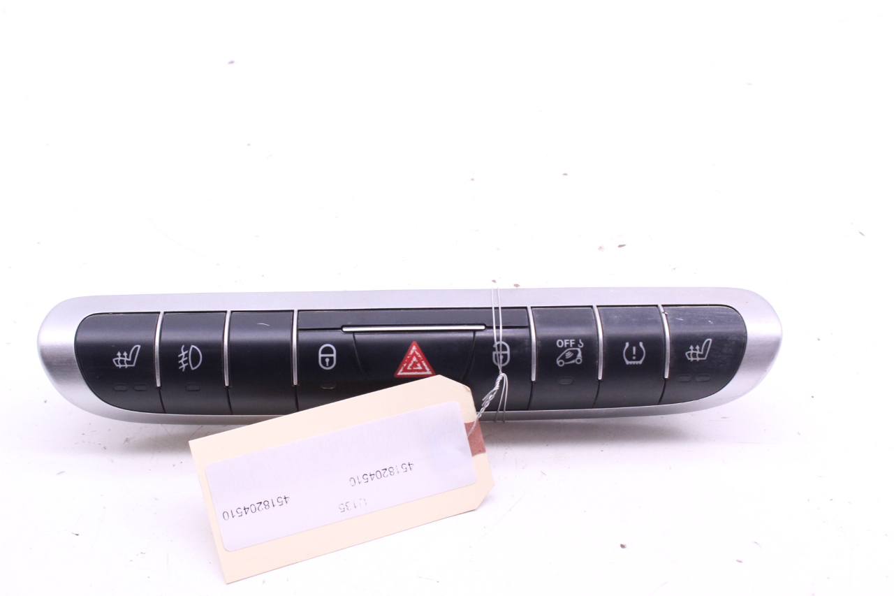 2008-2013 Smart ForTwo Hazard Heated Seat Lock Switch Panel 4518204510 OEM