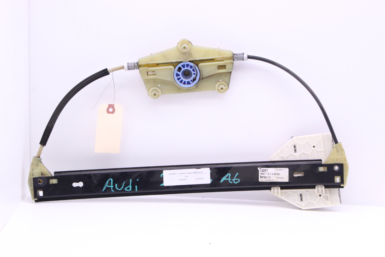 2007-2011 Audi A6 S6 Right Rear Window Regulator 4F0839462 OEM