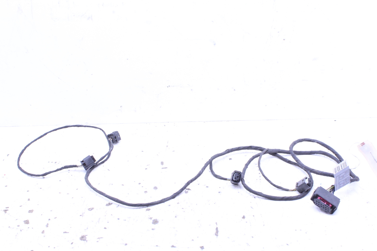 2008 BMW 550i Rear Bumper PDC Parking Distance Wiring Harness 61126928366 OEM