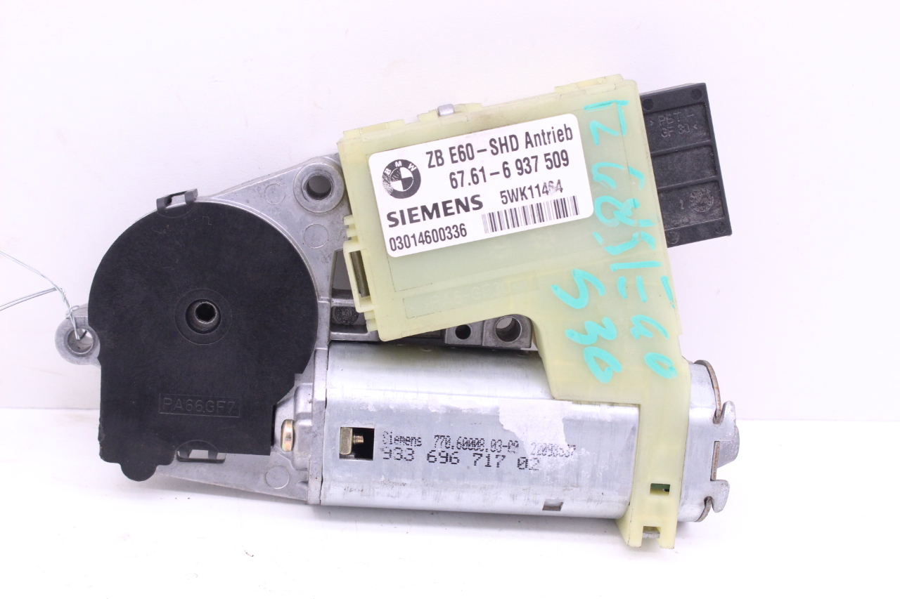 2002 BMW 530i Sunroof Motor OEM