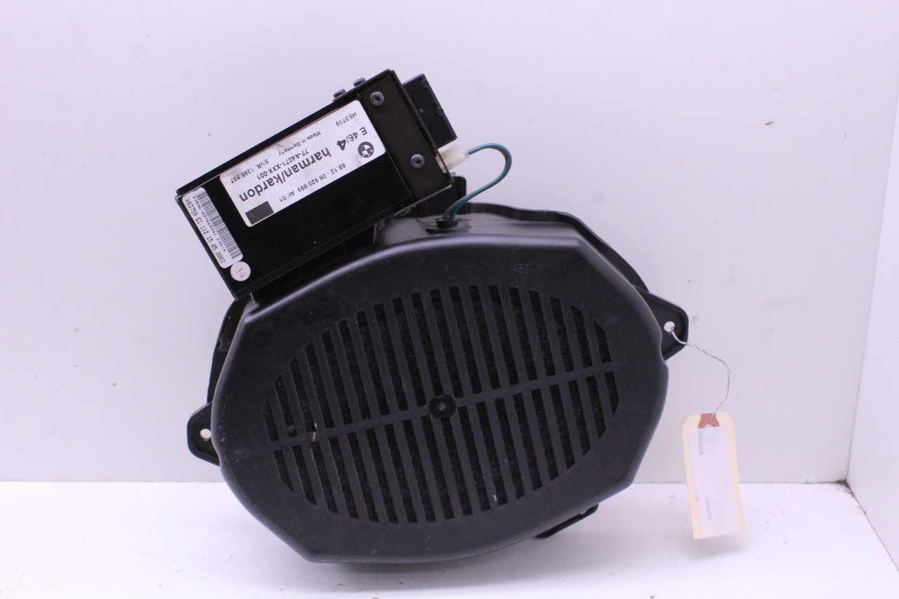 BMW 323i 325i 328i 330i Rear Subwoofer Speaker Driver Left OEM