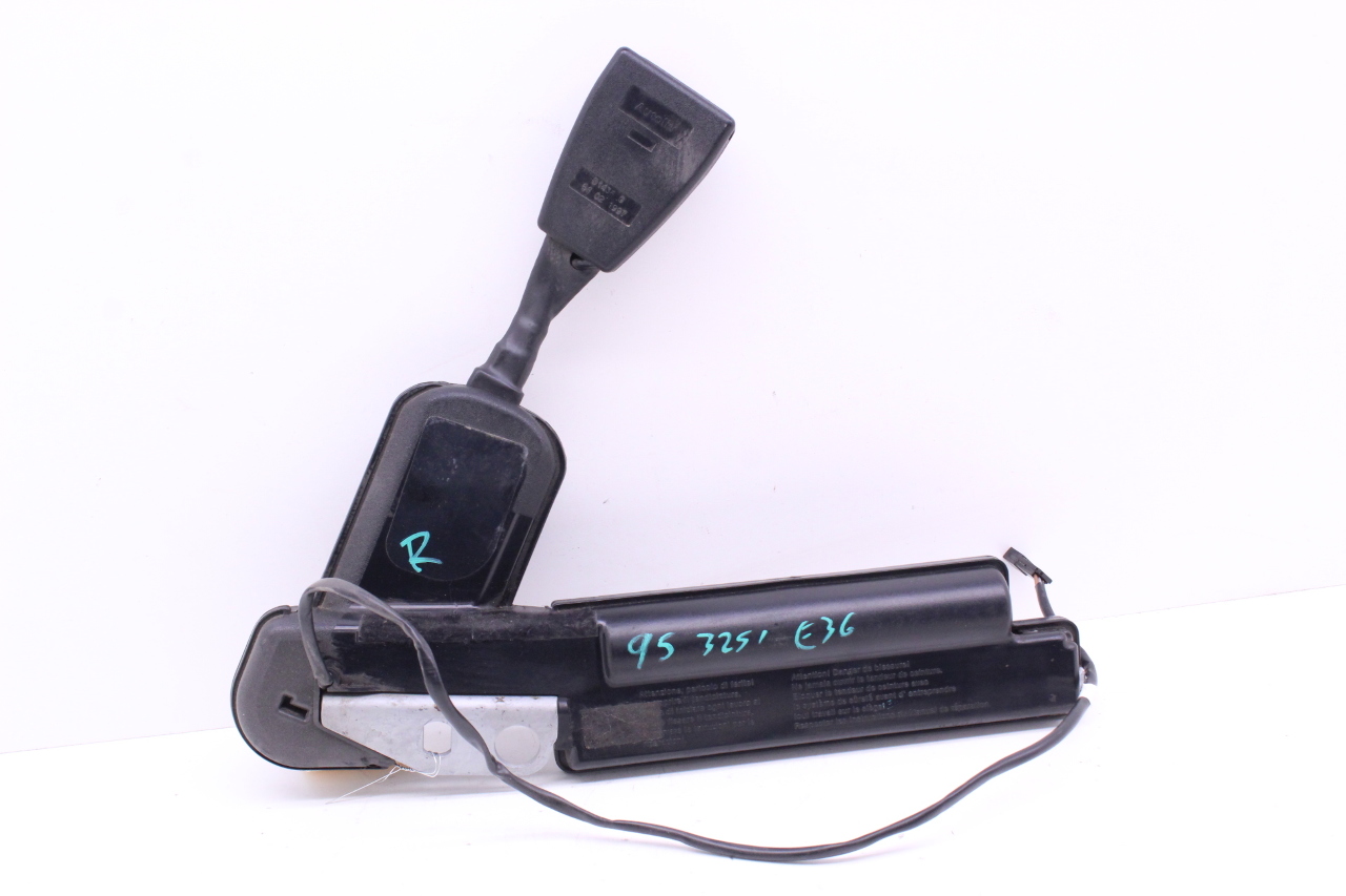 1995 BMW 325i Front Right Seat Belt Buckle Tensioner OEM