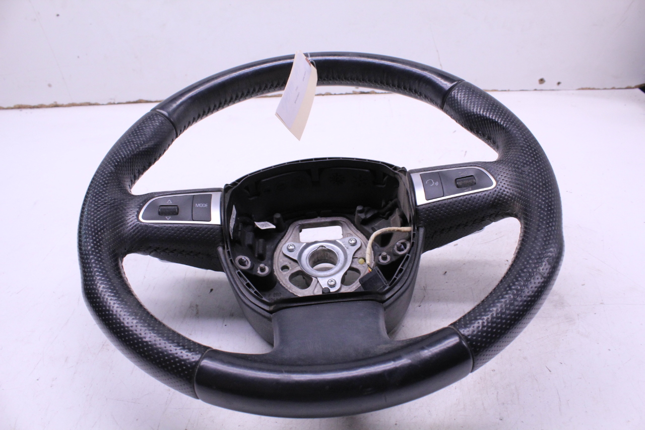2010 2011 Audi A3 3 Spoke Leather Steering Wheel 8P0419091 OEM