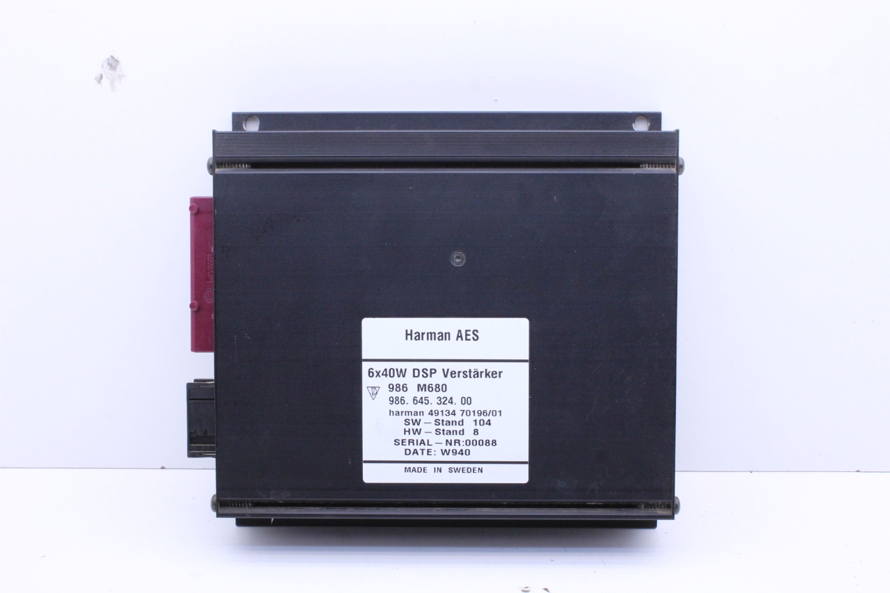 2001 Porsche Boxster Amp Amplifier OEM