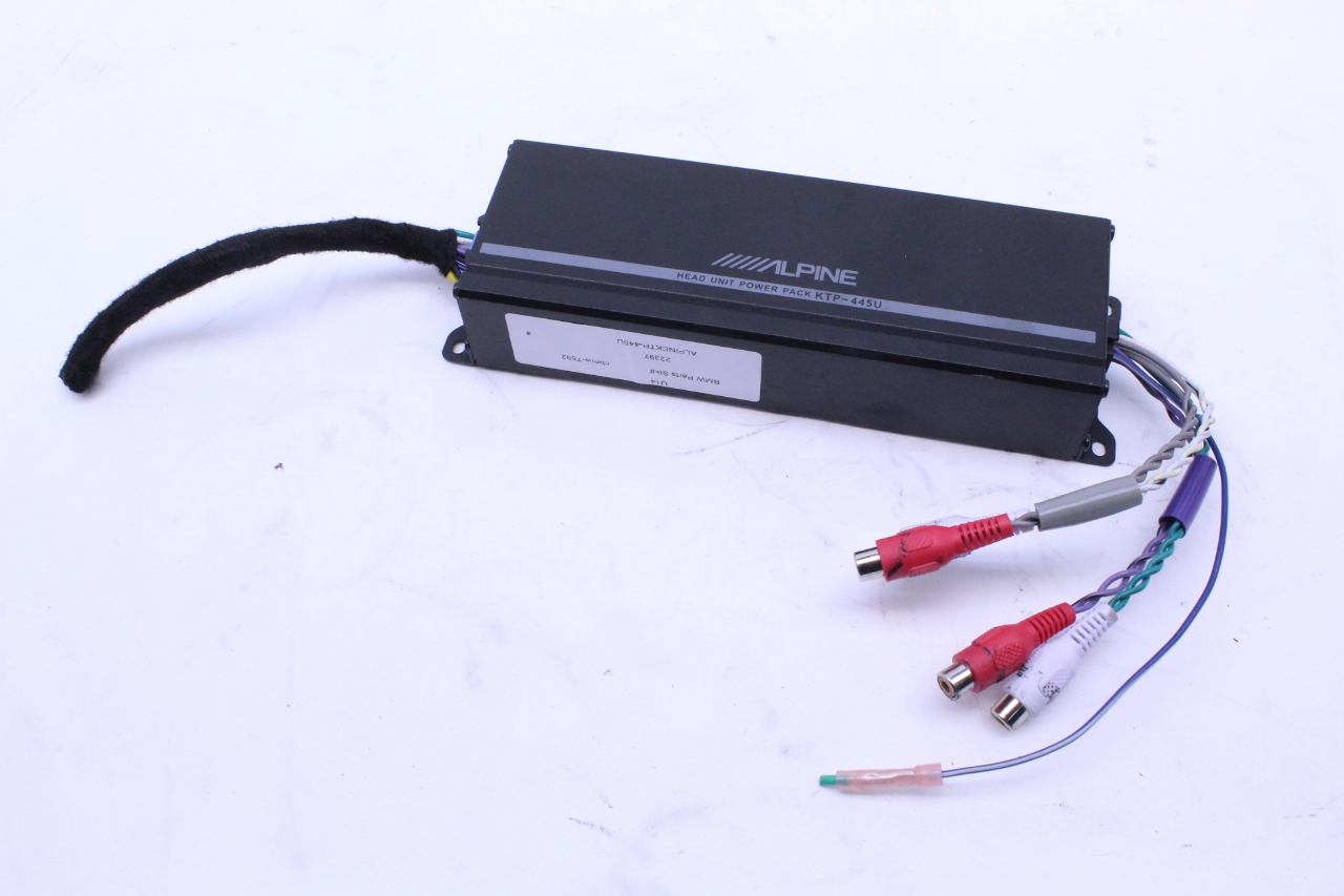 ALPINE Amp Amplifier KTP-445U OEM