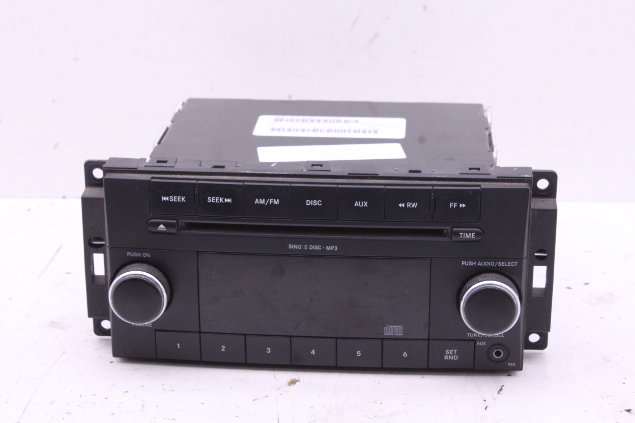 2008 2009 Chrysler 300 Aspen Radio 6 Disc CD Player RES P68021159AE OEM D19051-p68021159ae