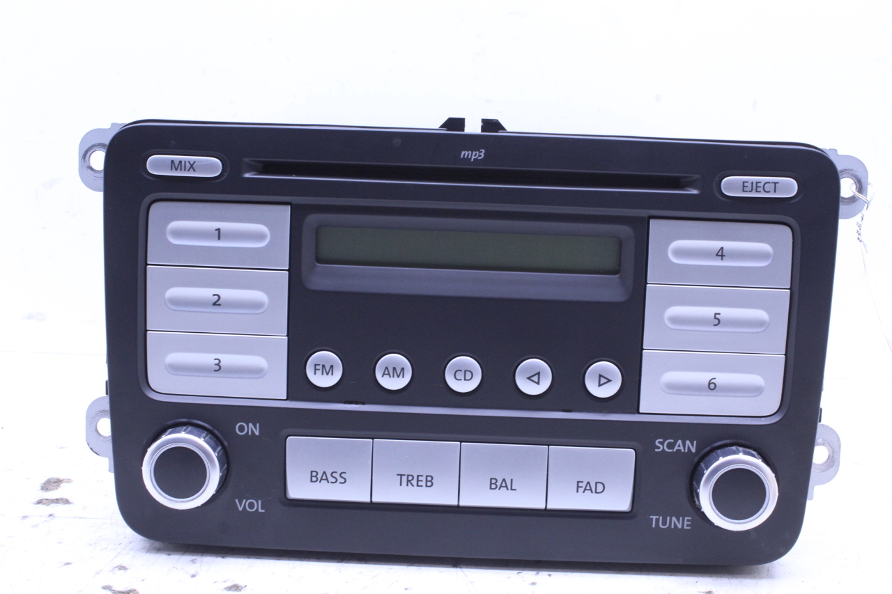 2009-2010 Volkswagen Tiguan Rabbit Jetta Am Fm Radio Stereo Tuner Cd Player OEM