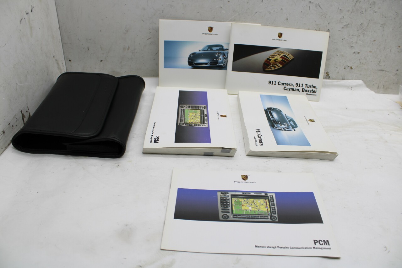2007 Porsche 911 997 Owner Manual Case