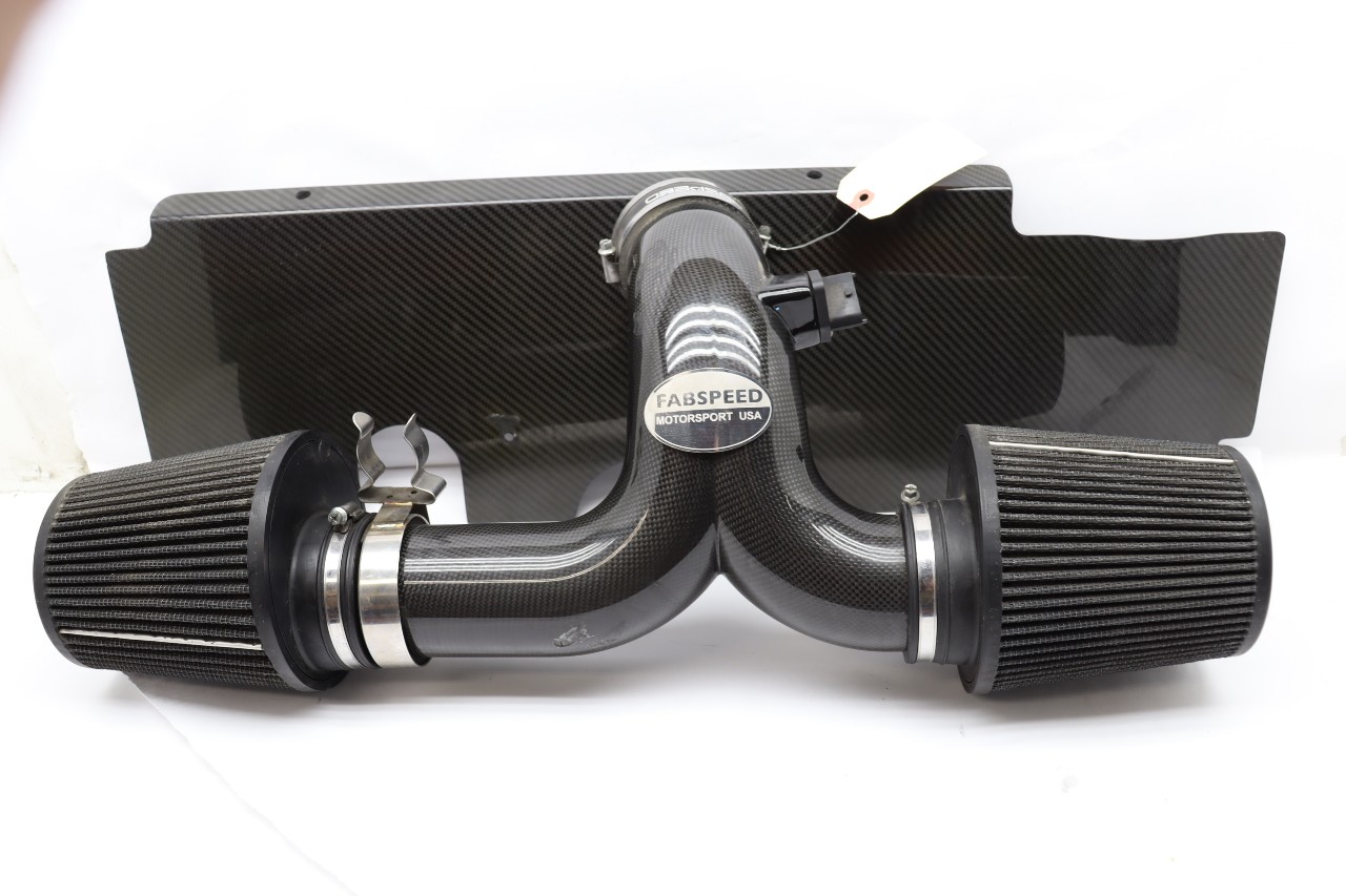 2000 2001 2002 2003 2004 Porsche 911 996 Fabspeed Motorsport Cold Air Carbon Fiber Intake OEM