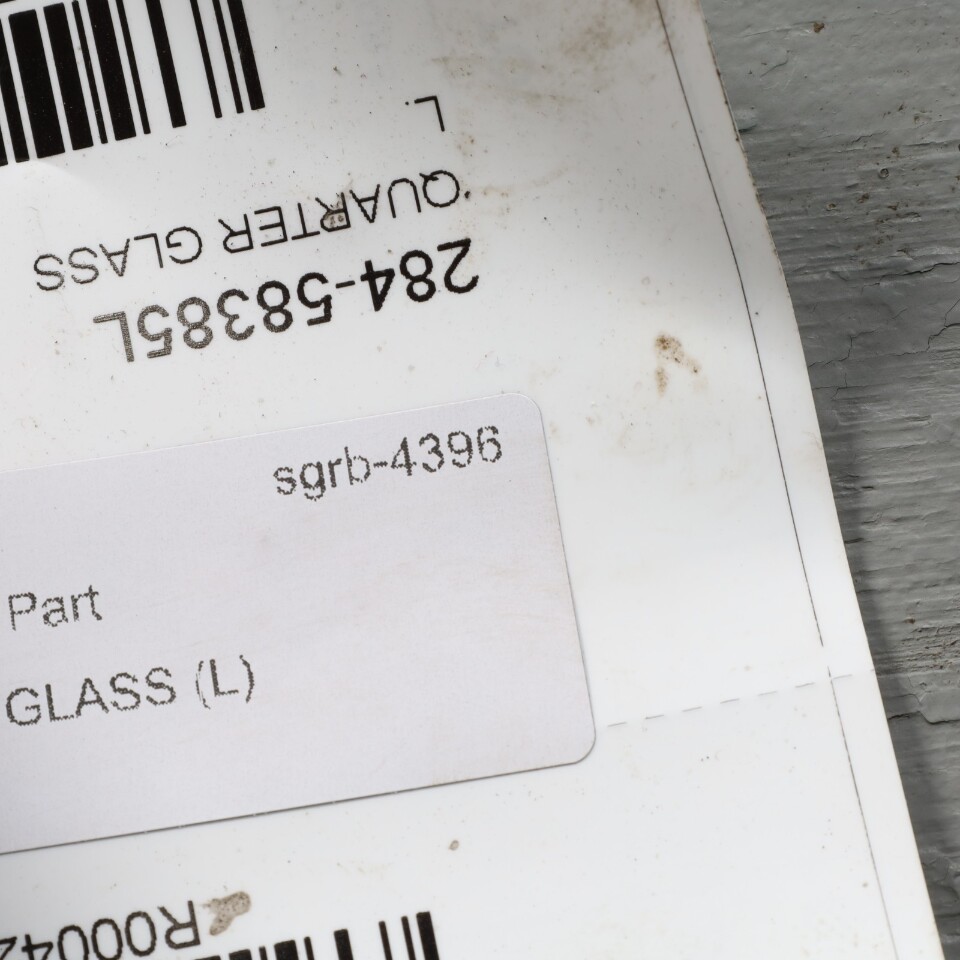 1991-1997 BMW 840ci 850ci E31 Left Quarter Window Glass OEM 51361970055