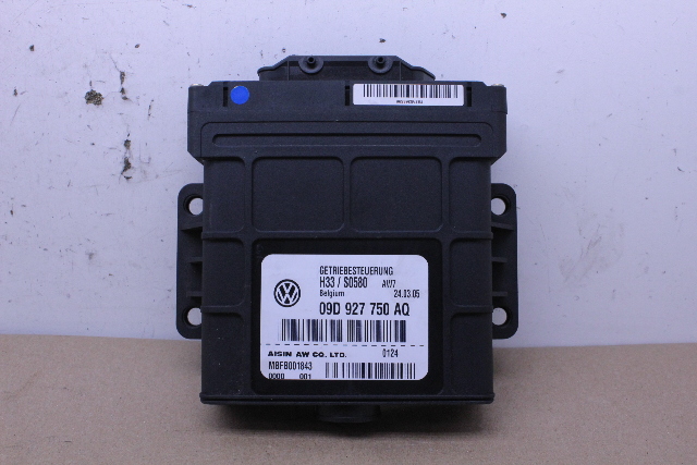 Volkswagen Touareg Transmission Control Module TCU TCM 09D927750AQ