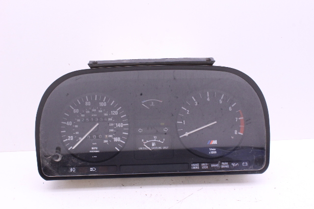 1985 BMW 528e E28 Speedo Speedometer Instrument Cluster OEM
