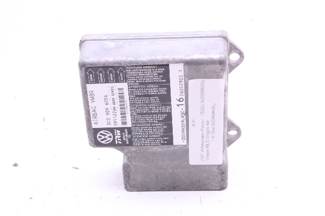 2006-2007 Volkswagen Passat SRS Control Module 3C0909605G OEM