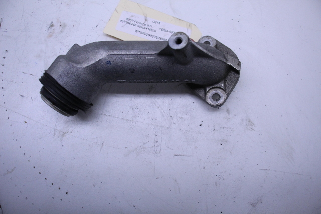 2007 2008 2009 Porsche 911 997 Turbo Water Coolant Pipe Neck Fitting - 99710644070 OEM