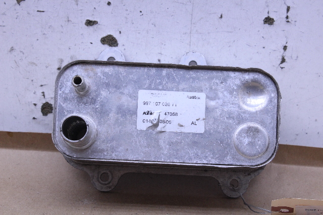 2007 2008 2009 Porsche 911 997 Turbo 3.6 Engine Oil Cooler - 99710702671 OEM