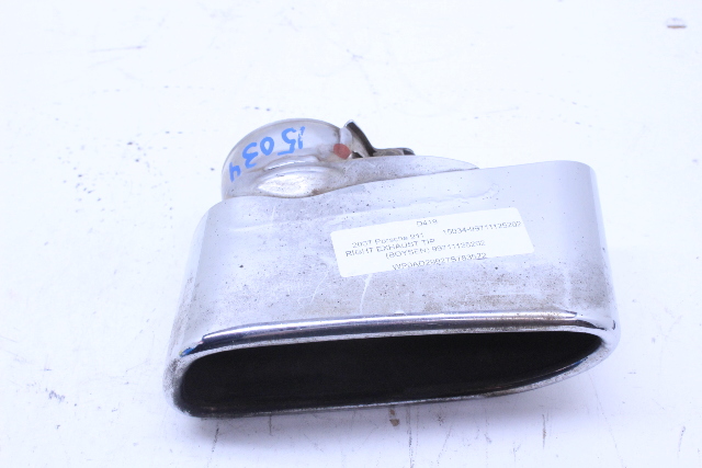 2007 Porsche 911 Exhaust Tip Right (BOYSEN) 99711125202 OEM