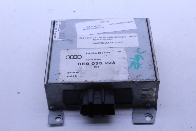 2004 Audi A4 Radio Amplifier Amp - 8E9035223D OEM
